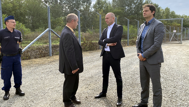 Ombudsman Visits Border Police Remote Monitoring Control Centre in Mórahalom