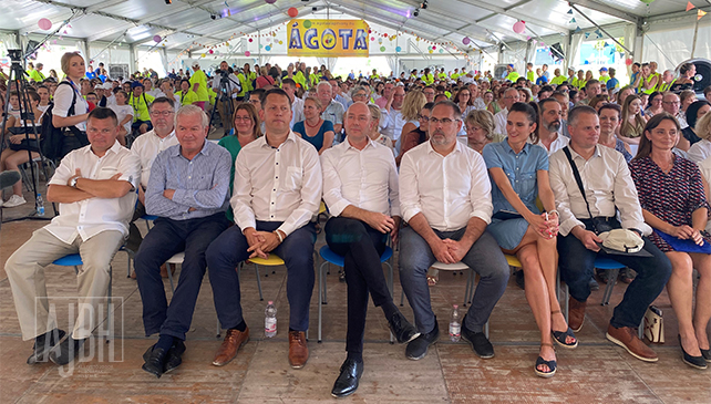 DR. ÁKOS KOZMA GREETS ÁGOTA® CAMP ON ITS 25TH ANNIVERSARY