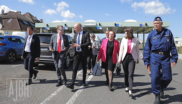 President of the International Ombudsman Institute visits the Hungary–Romania border